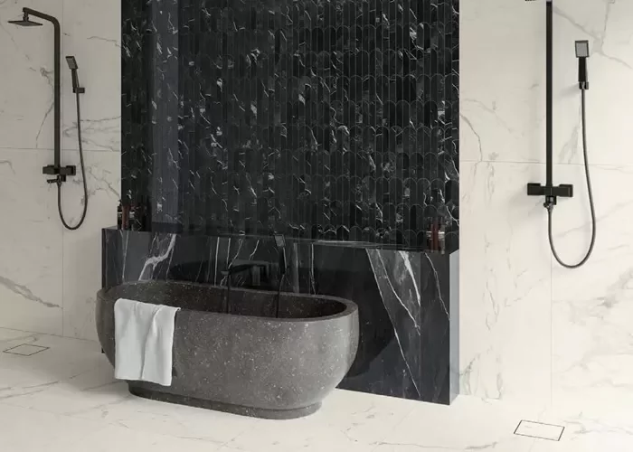 Gresie portelanata, cu efect de marmura, Marazzi Allmarble Statuario